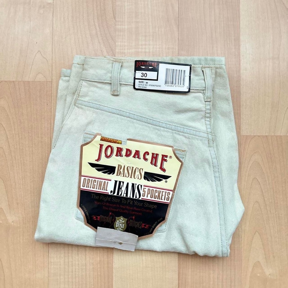 Jordache Cream Jean Shorts for Men